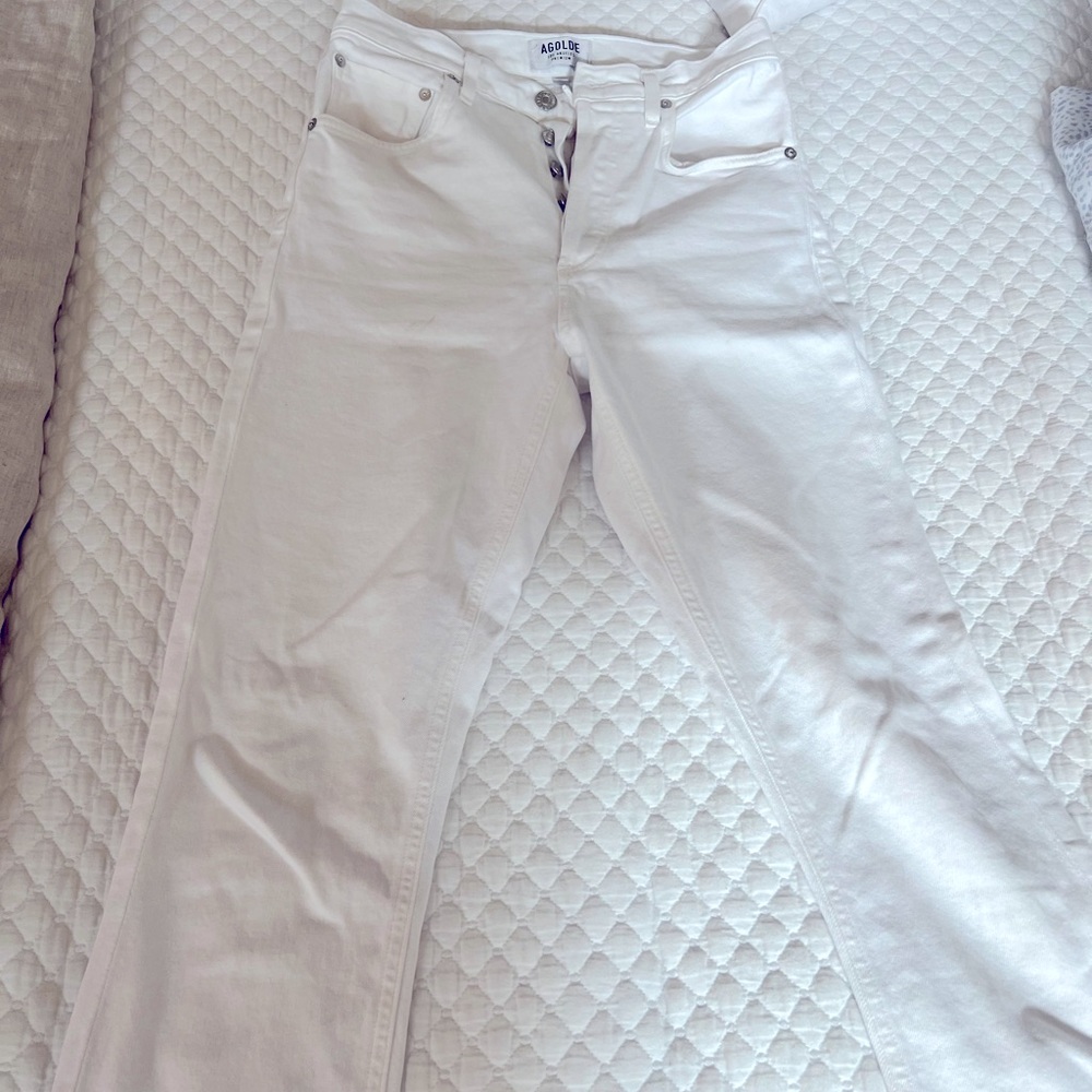 Agolde high-rise Riley crop - size 25